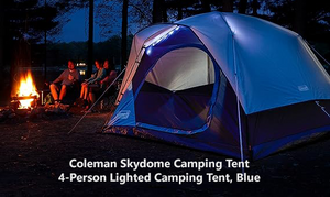 Coleman Skydome Camping Tent Review: Illuminating Your Outdoor Adventures
