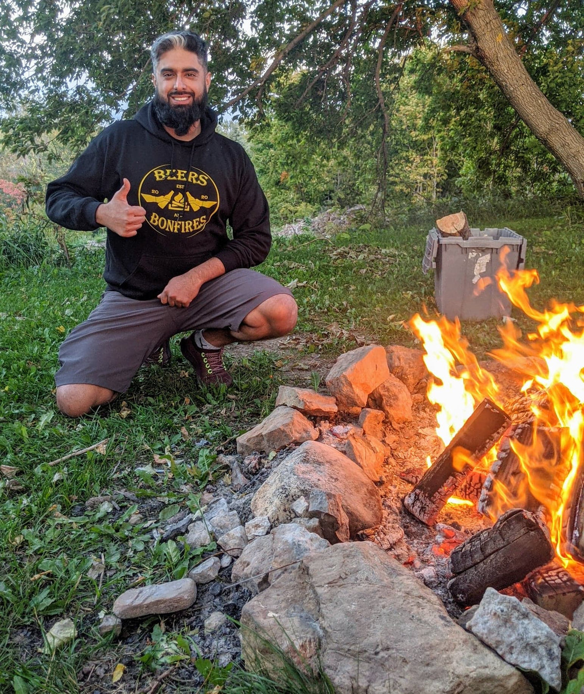 Beers and Bonfires outdoor lifestyle photo