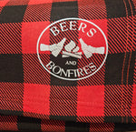 Load image into Gallery viewer, Beers Fleece Buffalo Blanket
