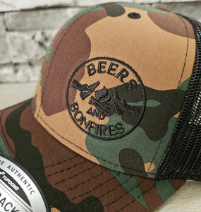 Camo Mesh Snapback Hat
