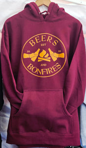 The Beers Maroon Fall Hoodie