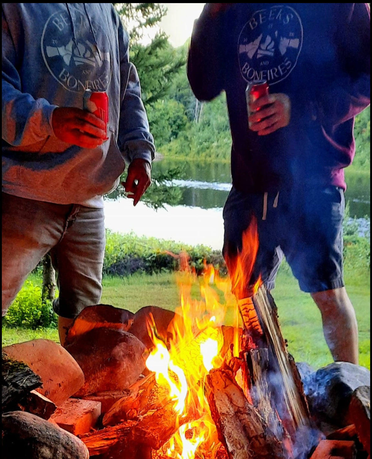 Beers and Bonfires outdoor lifestyle photo
