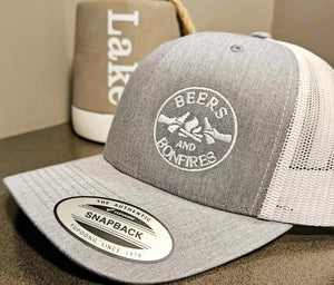 Coastal Fog Classic Snapback Hat