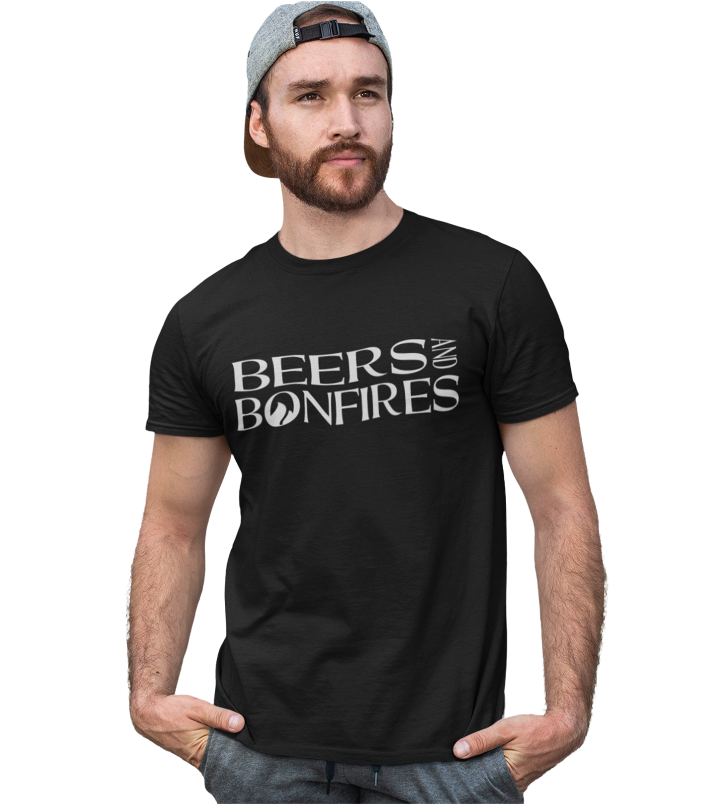 Beers and Bonfires "Text Style" Tees