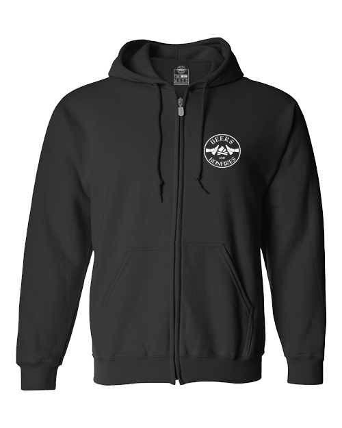 Beers "Classic" Zip Up Hoodies