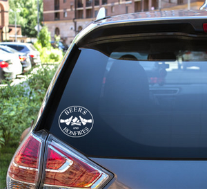 5 Inch Beers and Bonfires "Classic" Decal