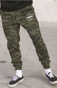 Beers Forest Camo Fleece Sweat Pants