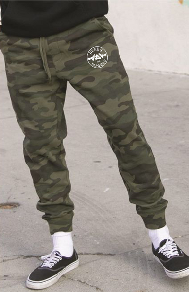 Camo sales fleece sweatpants