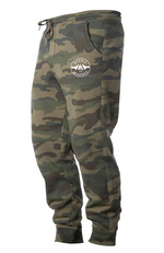Load image into Gallery viewer, Beers Forest Camo Fleece Sweat Pants

