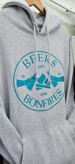 Load image into Gallery viewer, Beers Grey &amp; Teal Classic Hoodie
