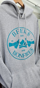 Beers Grey & Teal Classic Hoodie