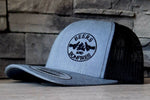 Load image into Gallery viewer, Classic Grey/Black Mesh Snapback Hat
