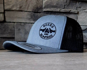 Wolf Grey Classic Snapback Hat