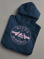Load image into Gallery viewer, Cotton Candy Navy Hoodie
