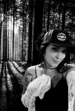Load image into Gallery viewer, Black &quot;Classic&quot; Mesh Snapback Hat
