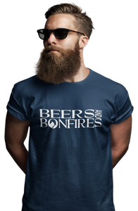 Beers and Bonfires "Text Style" Tees