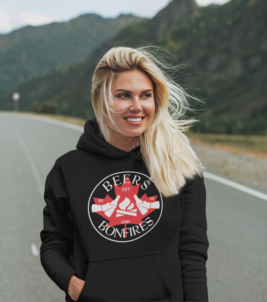 Beers and Bonfires "Canada" Hoodie